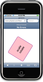 Scaling and rotating