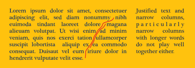 Justification problems -- can you spot the three other rivers present in this lorem ipsum text?