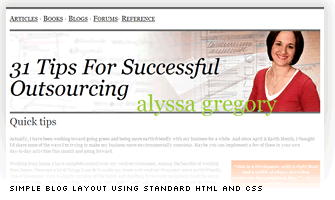 Blog concept