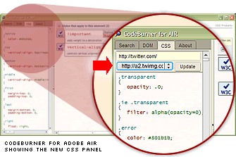 Codeburner for AIR