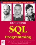 Beginning SQL Programming Cover