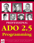 Professional ADO 2.5 Programming Cover