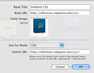 The SitePoint Reference books in Coda